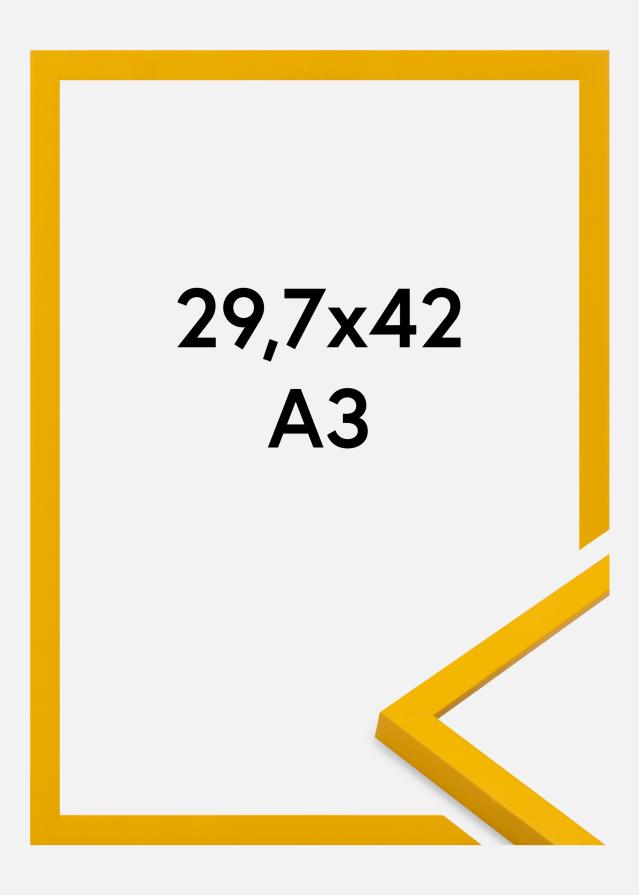 Ram Kent Akrylglas Gul 29,7x42 cm (A3)