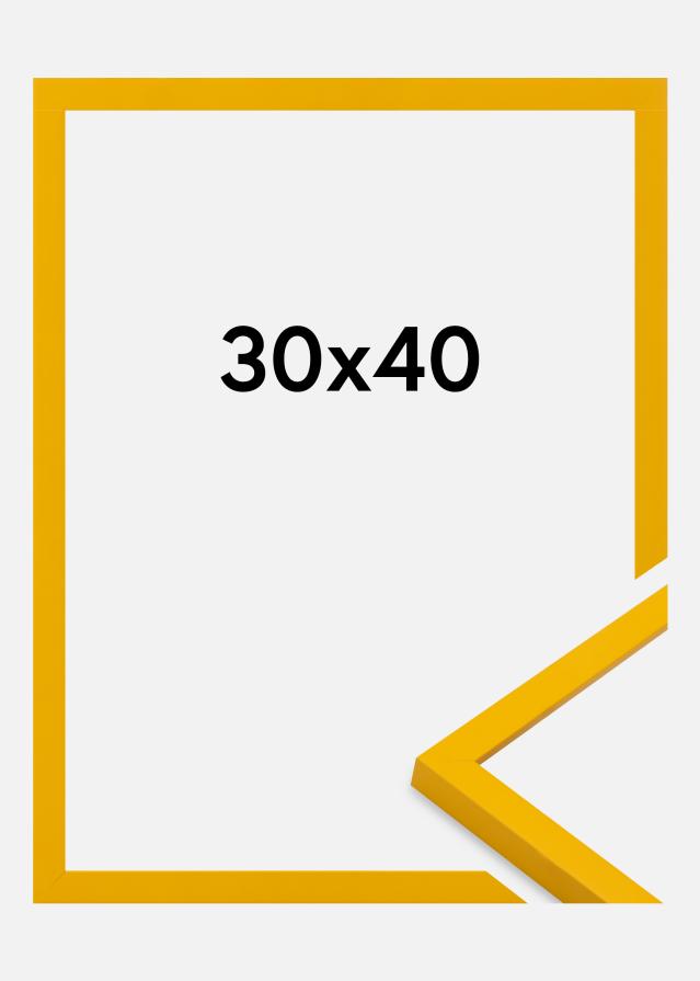 Ram Kent Akrylglas Gul 30x40 cm
