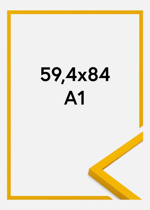 Ram Kent Akrylglas Gul 59,4x84,1 cm (A1)