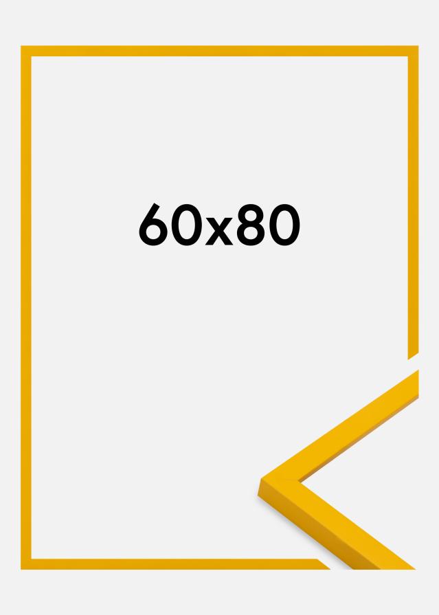 Ram Kent Akrylglas Gul 60x80 cm