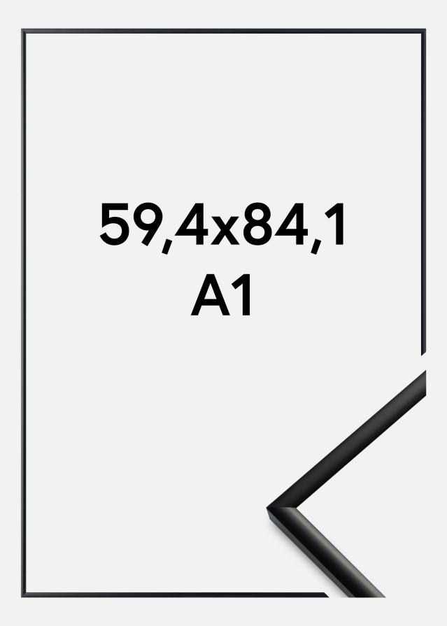 Ram New Lifestyle Akrylglas Matt Svart 59,4x84,1 cm (A1)
