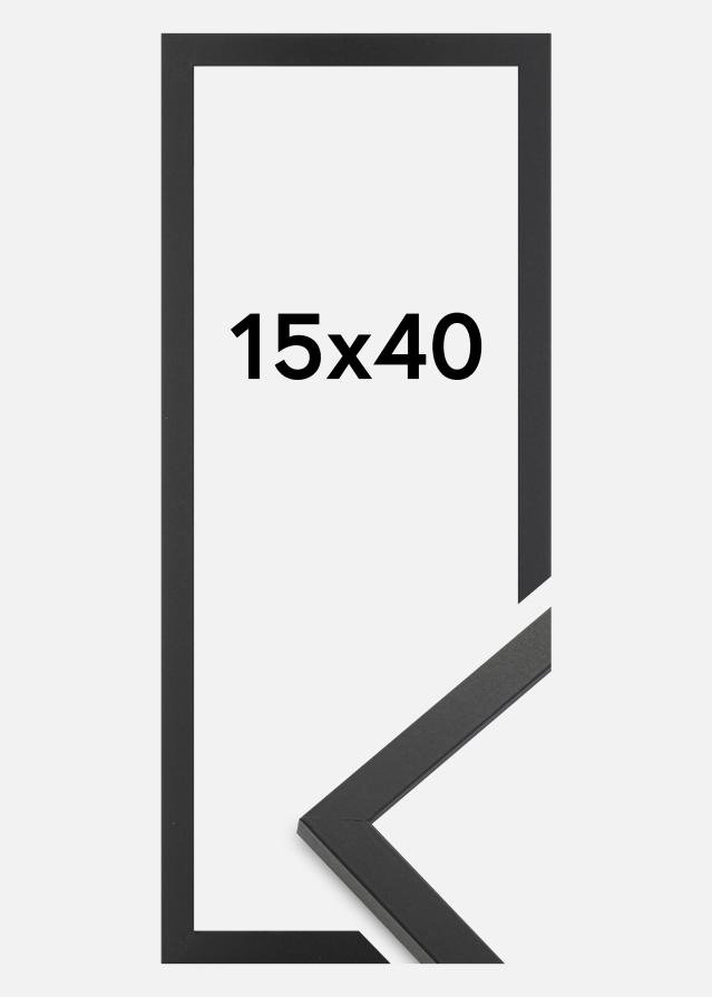 Ram Trendy Akrylglas Svart 15x40 cm