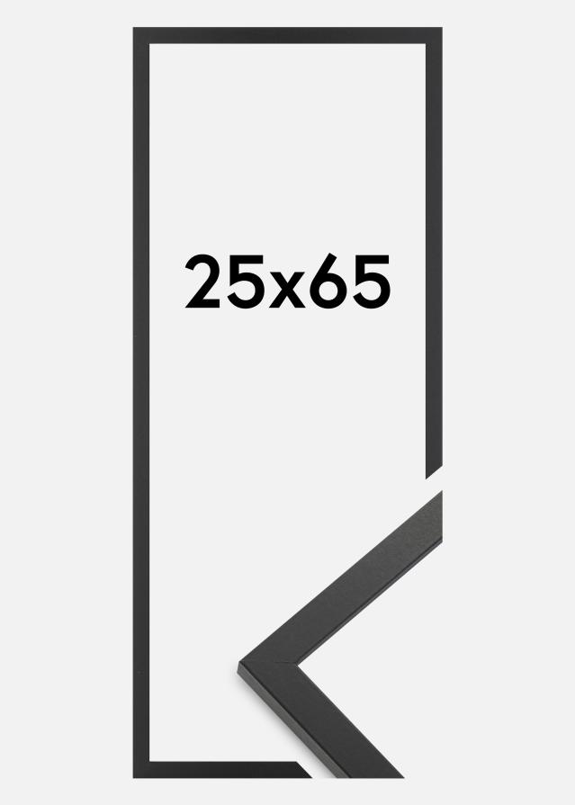 Ram Trendy Akrylglas Svart 25x65 cm