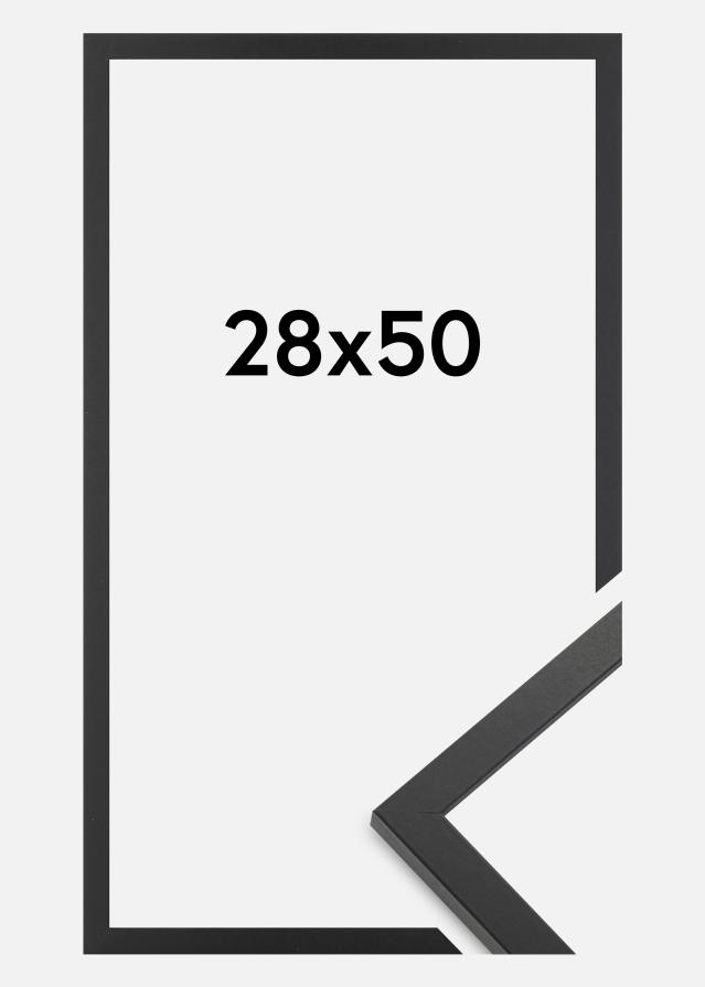 Ram Trendy Akrylglas Svart 28x50 cm