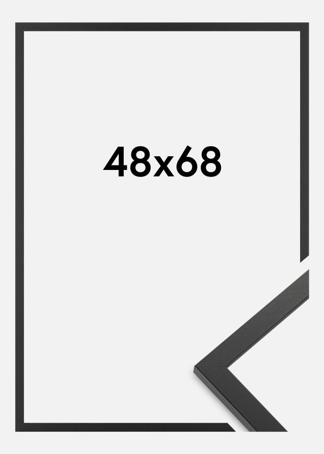 Ram Trendy Akrylglas Svart 48x68 cm