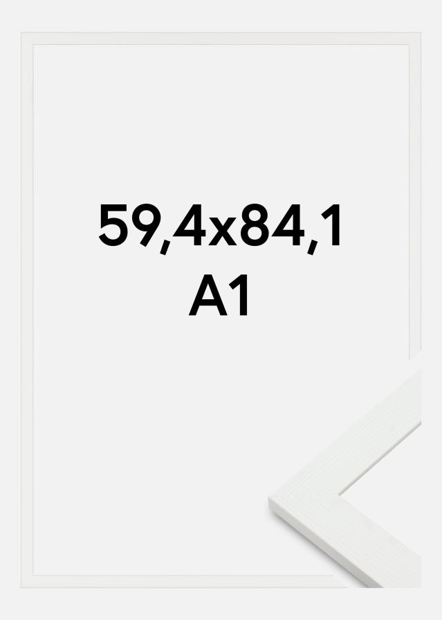 Ram Sandra Akrylglas Vit 59,4x84,1 cm (A1)