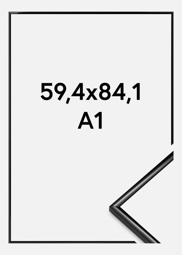 Ram Scandi Akrylglas Svart 59,4x84,1 cm (A1)
