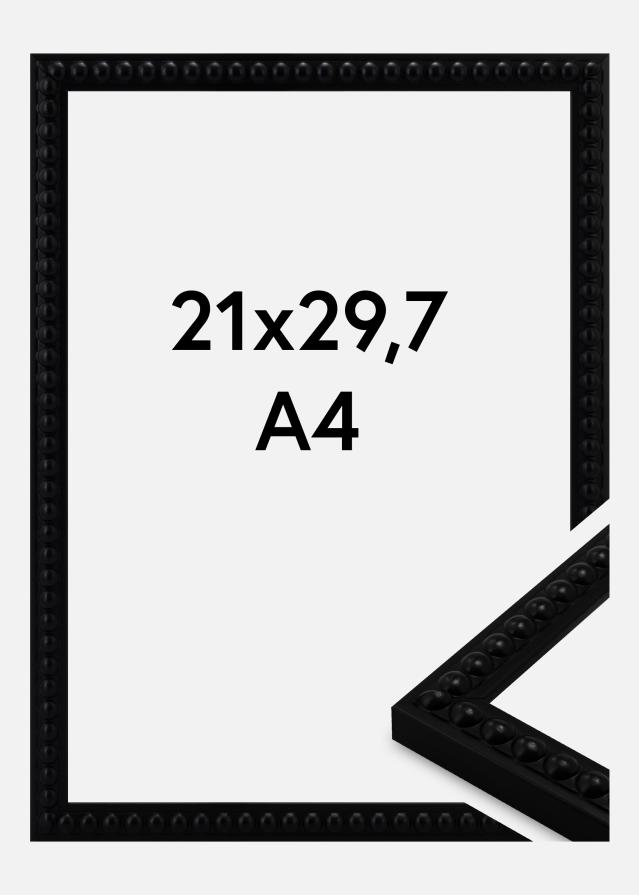 Ram Perla Akrylglas Svart 21x29.7 cm (A4)