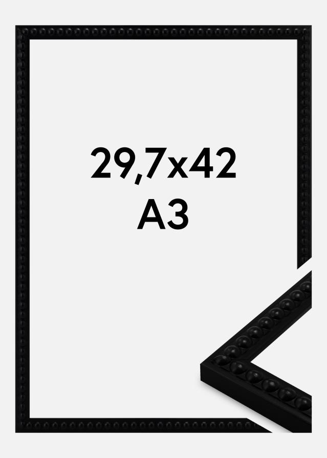 Ram Perla Akrylglas Svart 29.7x42 cm (A3)