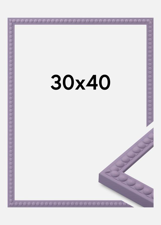 Ram Perla Akrylglas Lila 30x40 cm