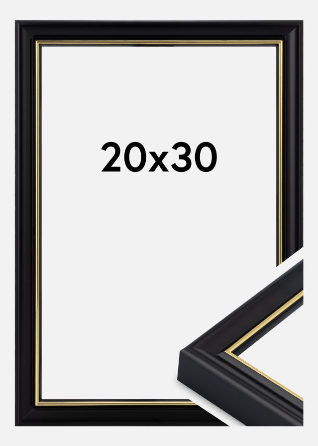 Ram Canterbury Akrylglas Svart 20x30 cm