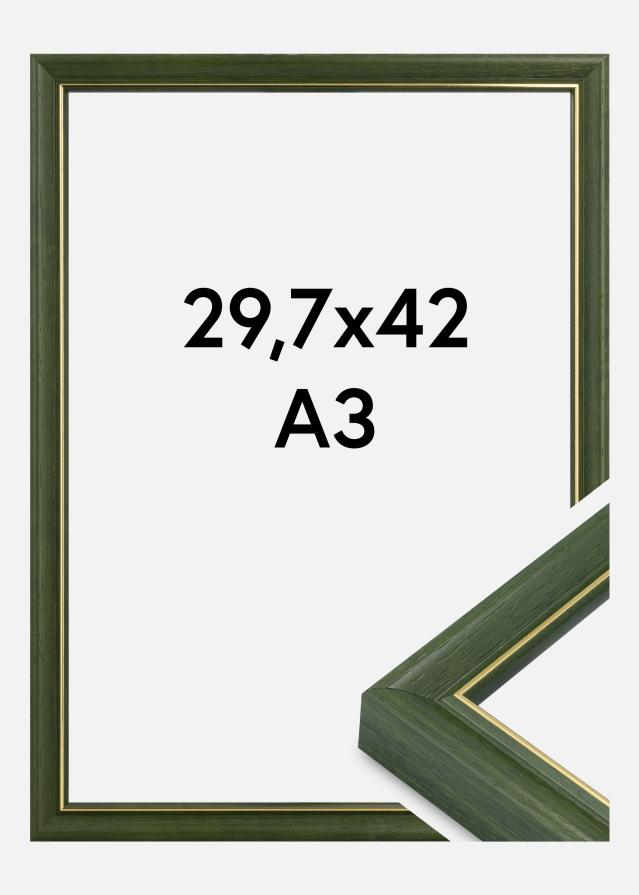 Ram Canterbury Akrylglas Grön 29,7x42 cm (A3)