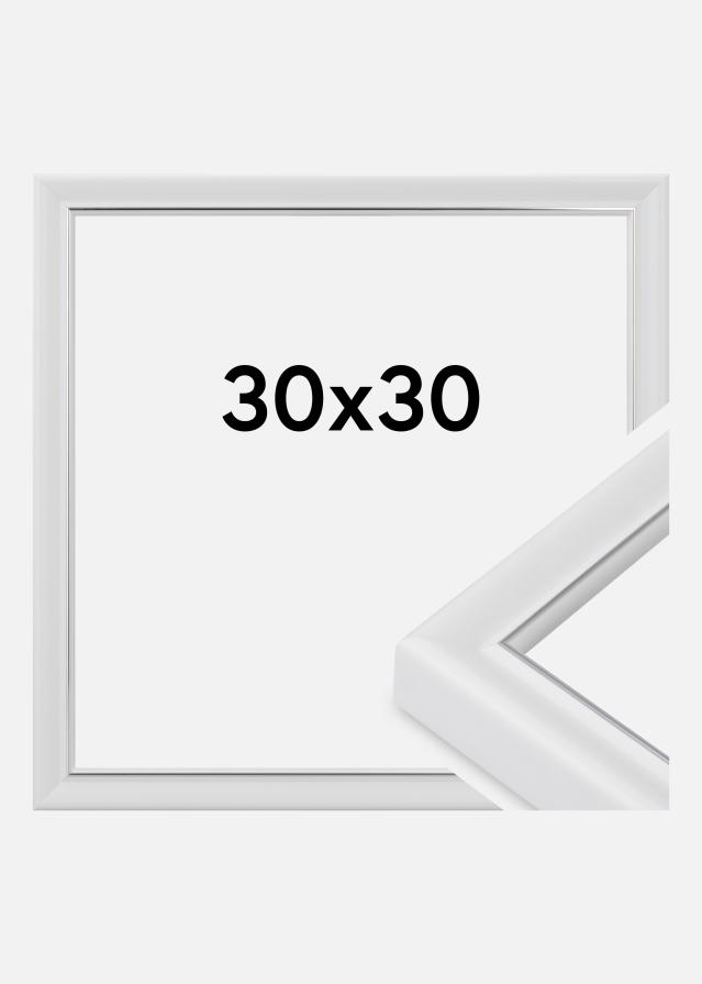 Ram Canterbury Akrylglas Vit 30x30 cm