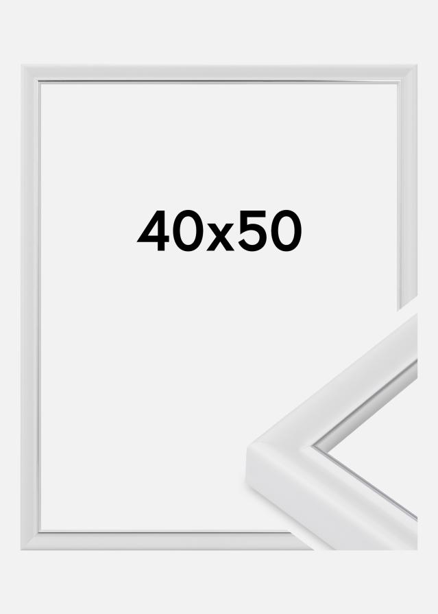 Ram Canterbury Akrylglas Vit 40x50 cm