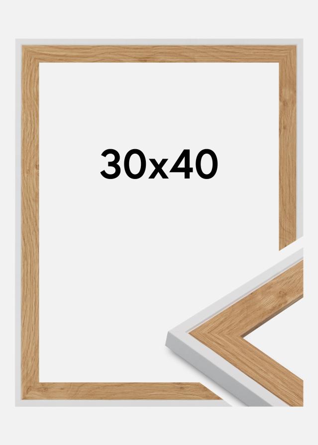 Ram Clearline Akrylglas Vit 30x40 cm