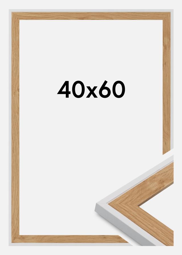 Ram Clearline Akrylglas Vit 40x60 cm