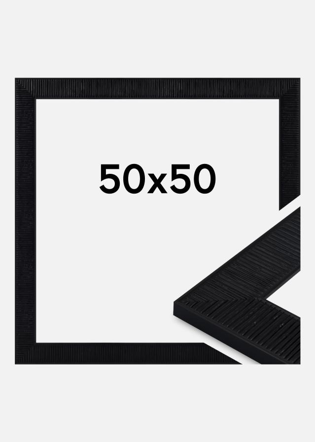 Ram Lund Akrylglas Svart 50x50 cm