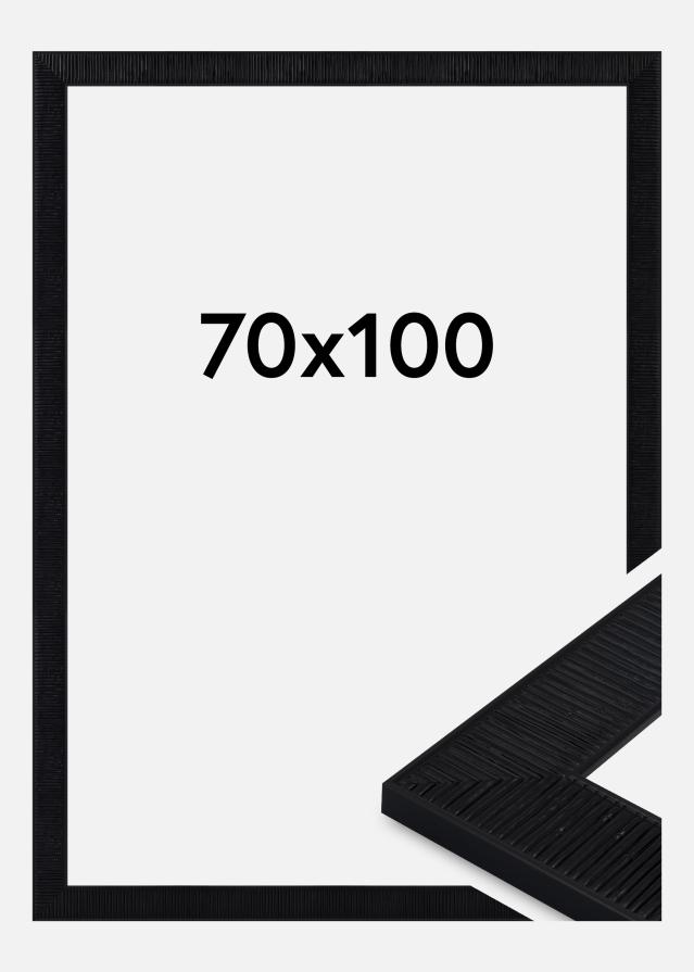 Ram Lund Akrylglas Svart 70x100 cm