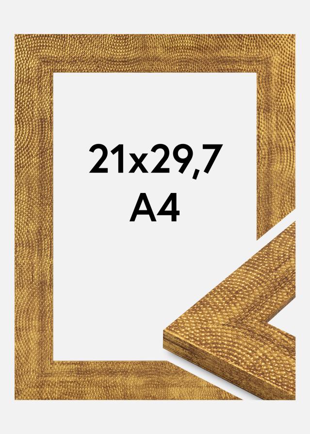 Ram Linea Akrylglas Guld 21x29.7 cm (A4)