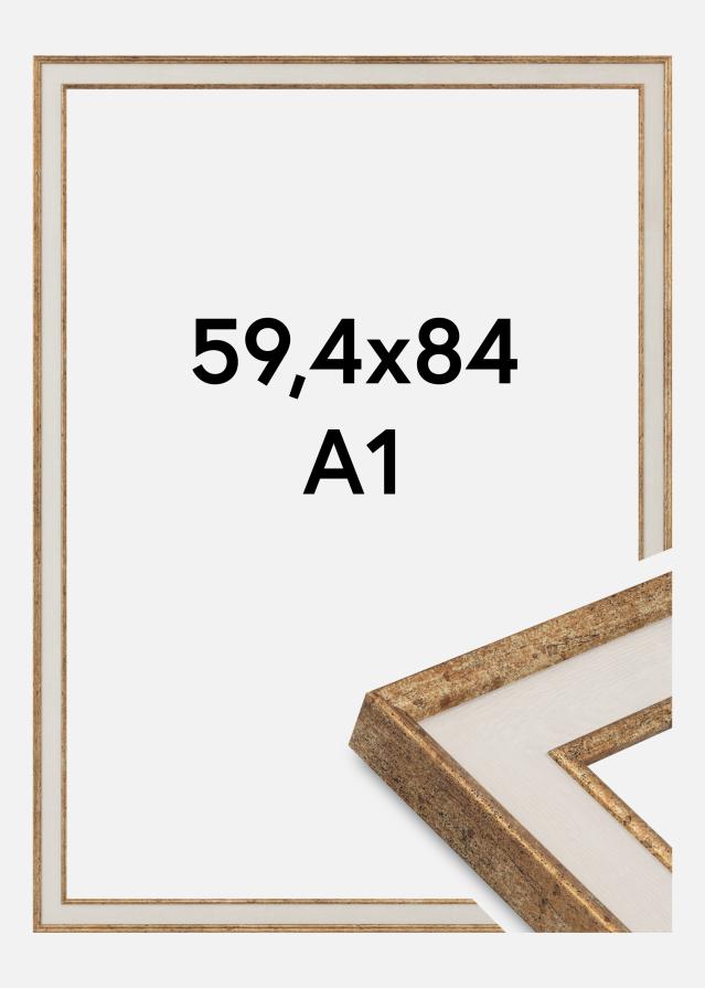 Ram Dolly Akrylglas Guld 59.4x84 cm (A1)