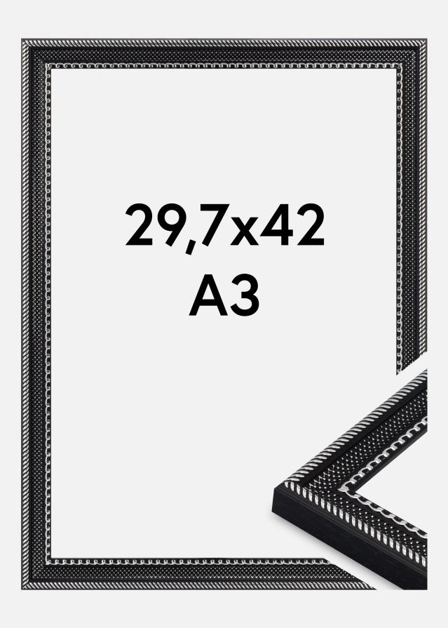 Ram Trellis Akrylglas Svart 29.7x42 cm (A3)