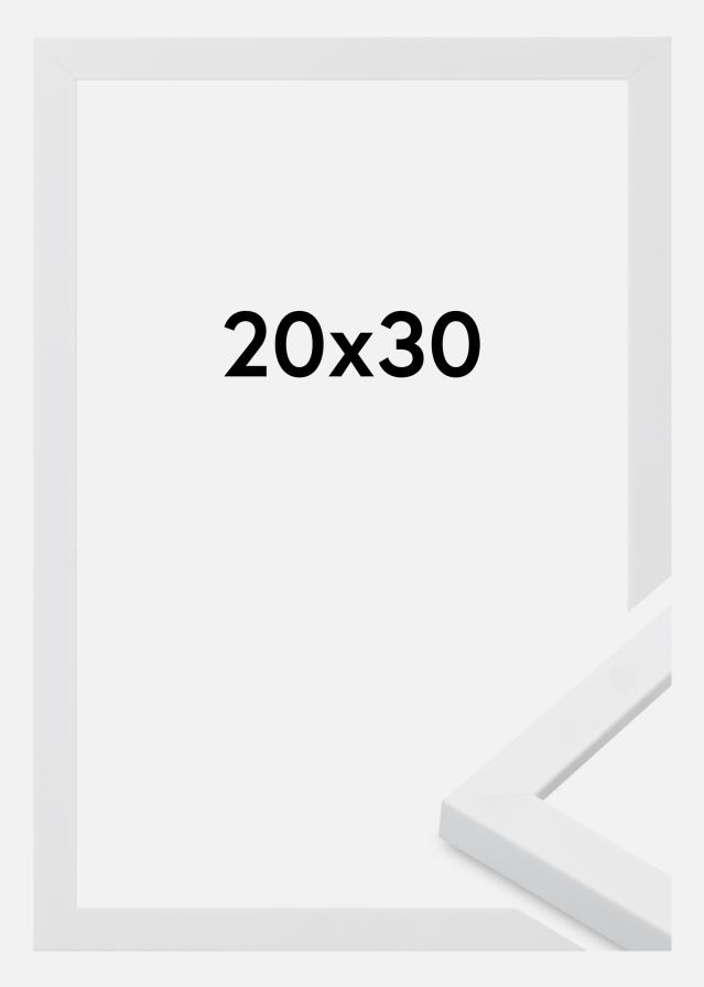 Ram Oban Akrylglas Vit 20x30 cm