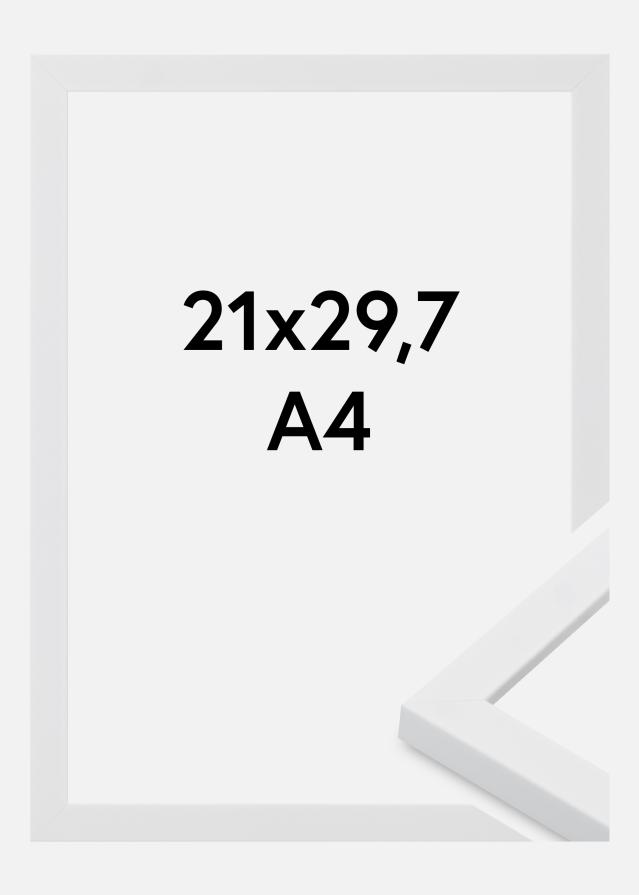 Ram Oban Akrylglas Vit 21x29,7 cm (A4)