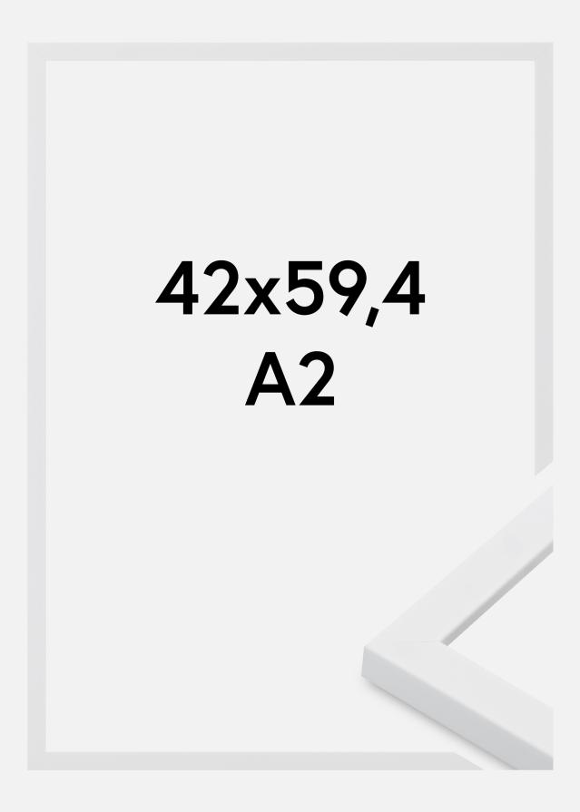 Ram Oban Akrylglas Vit 42x59,4 cm (A2)