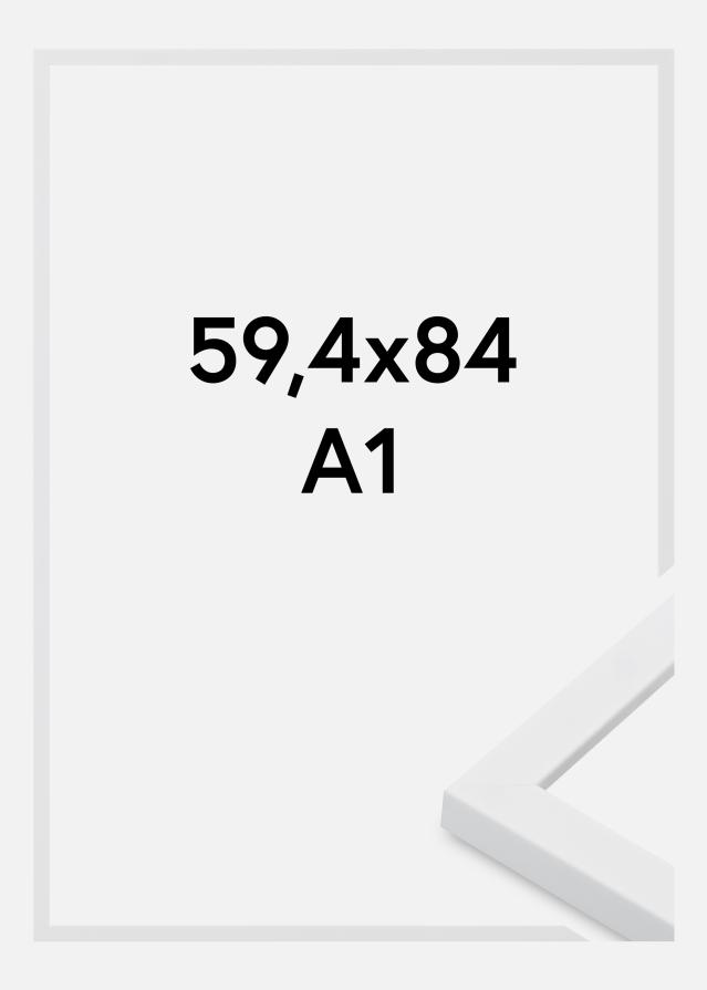 Ram Oban Akrylglas Vit 59,4x84,1 cm (A1)