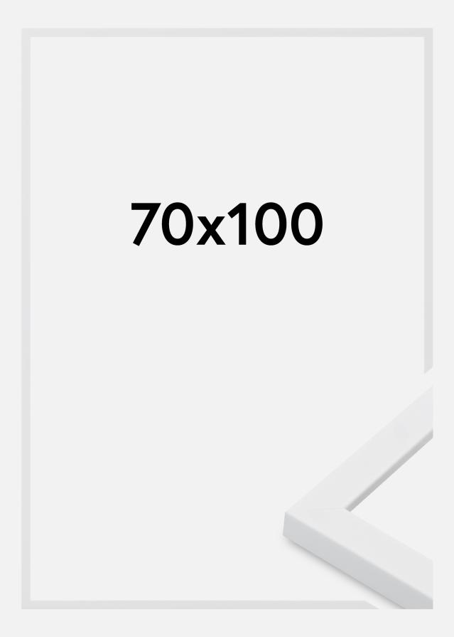Ram Oban Akrylglas Vit 70x100 cm