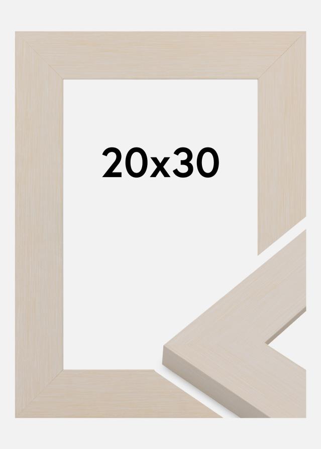 Ram Pembrokeshire Akrylglas Vit 20x30 cm