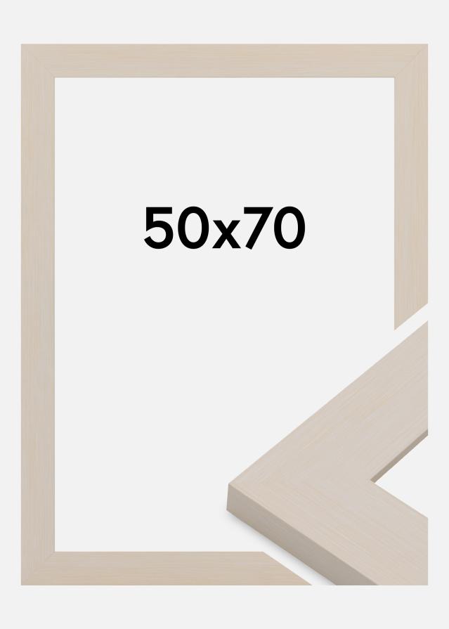 Ram Pembrokeshire Akrylglas Vit 50x70 cm