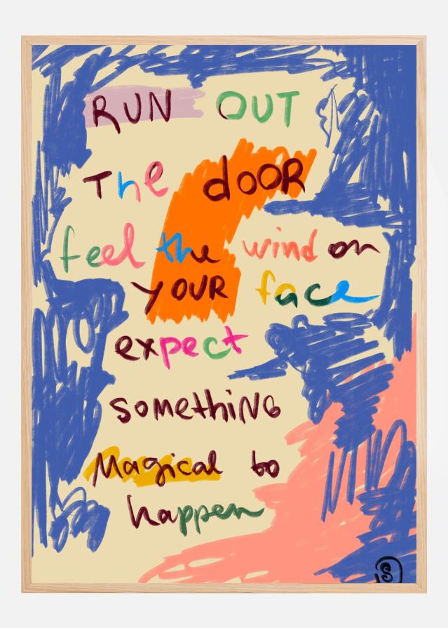 Magical Day Message Poster