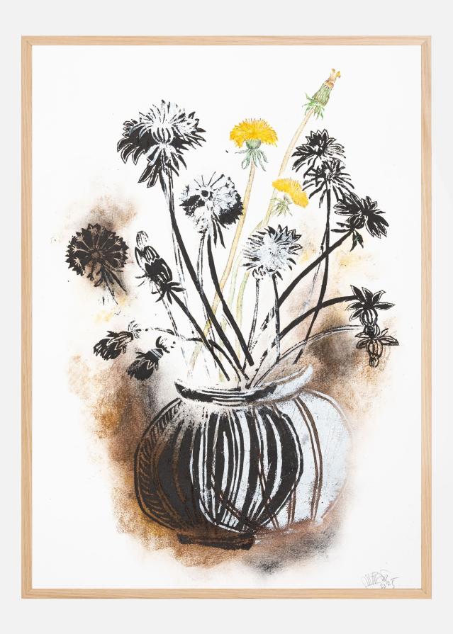 Dark Flowers V Poster