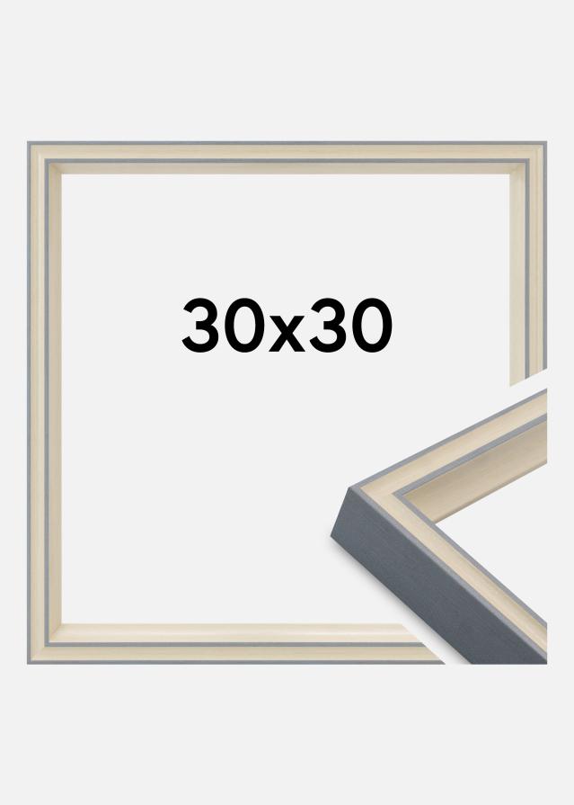 Ram Riga Akrylglas Grå 30x30 cm