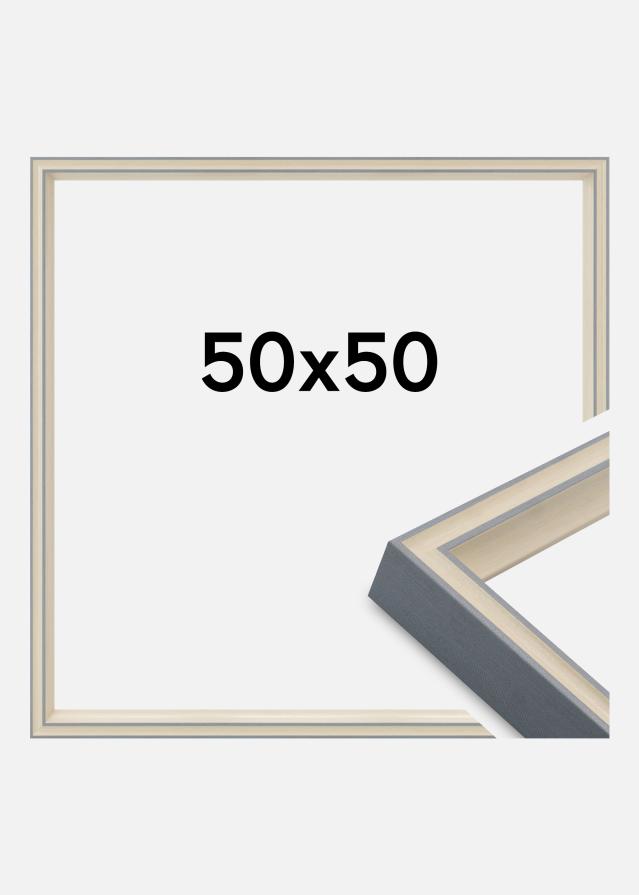 Ram Riga Akrylglas Grå 50x50 cm