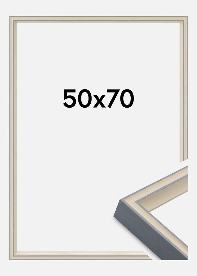 Ram Riga Akrylglas Grå 50x70 cm