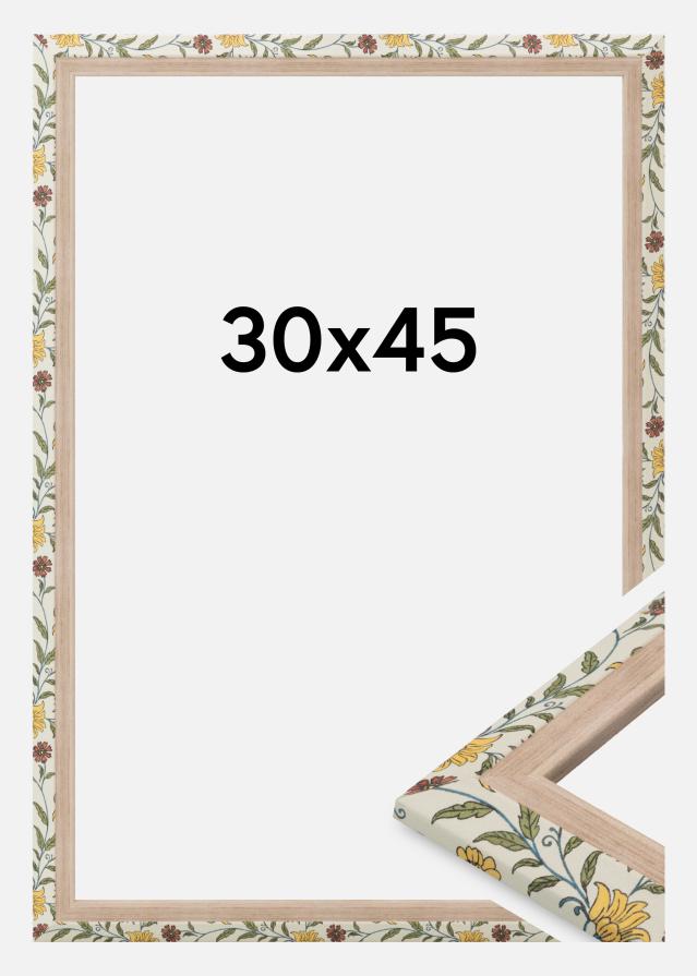 Ram Arco Akrylglas Blommig Ek 30x45 cm