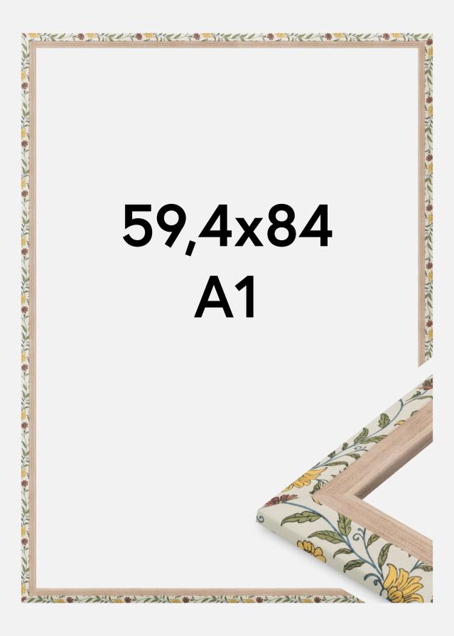 Ram Arco Akrylglas Blommig Ek 59.4x84 cm (A1)