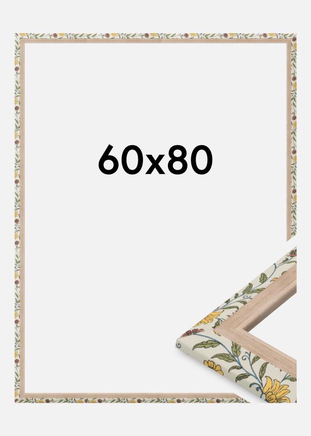 Ram Arco Akrylglas Blommig Ek 60x80 cm