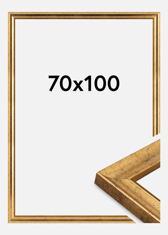 Ram Conca Akrylglas Guld 70x100 cm