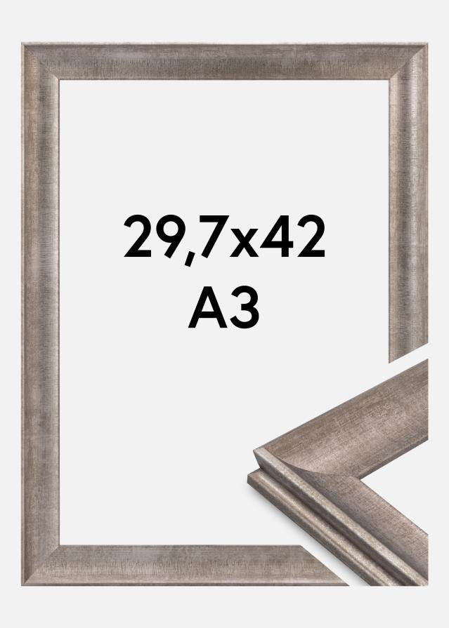 Ram Conca Akrylglas Silver 29.7x42 cm (A3)