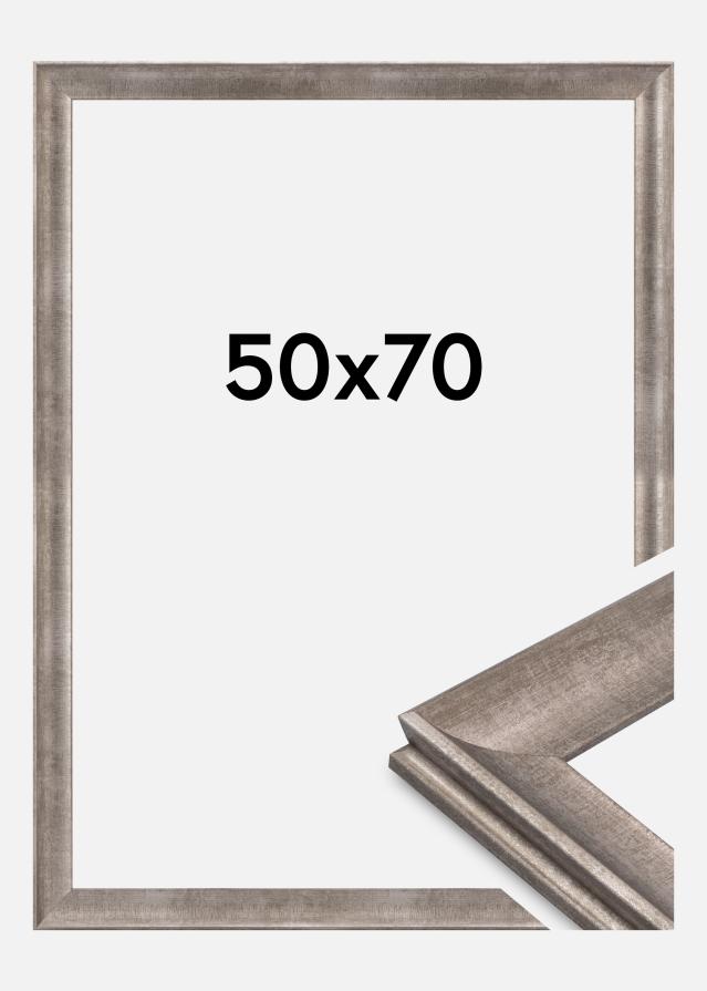 Ram Conca Akrylglas Silver 50x70 cm