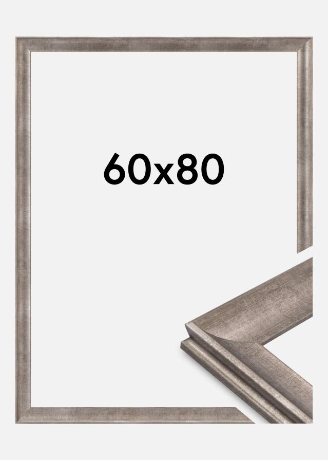 Ram Conca Akrylglas Silver 60x80 cm