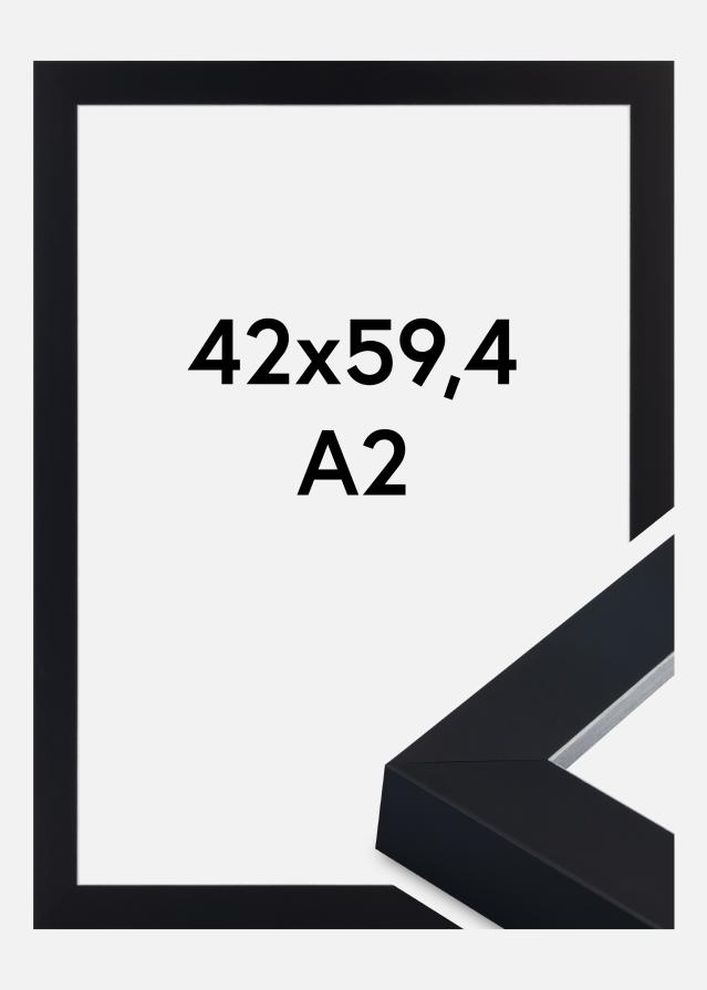 Ram Sussex Akrylglas Svart/Silver 42x59,4 cm (A2)