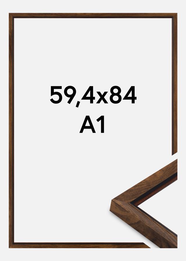 Ram Obsidian Akrylglas Valnöt 59.4x84 cm (A1)