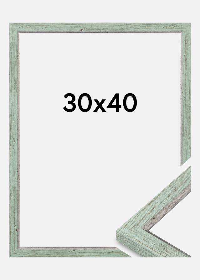 Ram Whitby Akrylglas Grön 30x40 cm