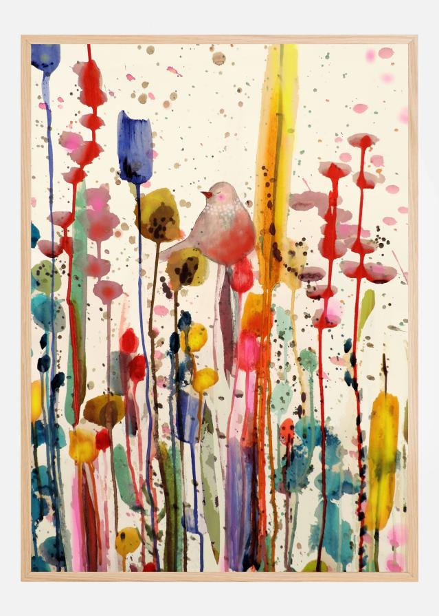 Bird in Bliss Poster