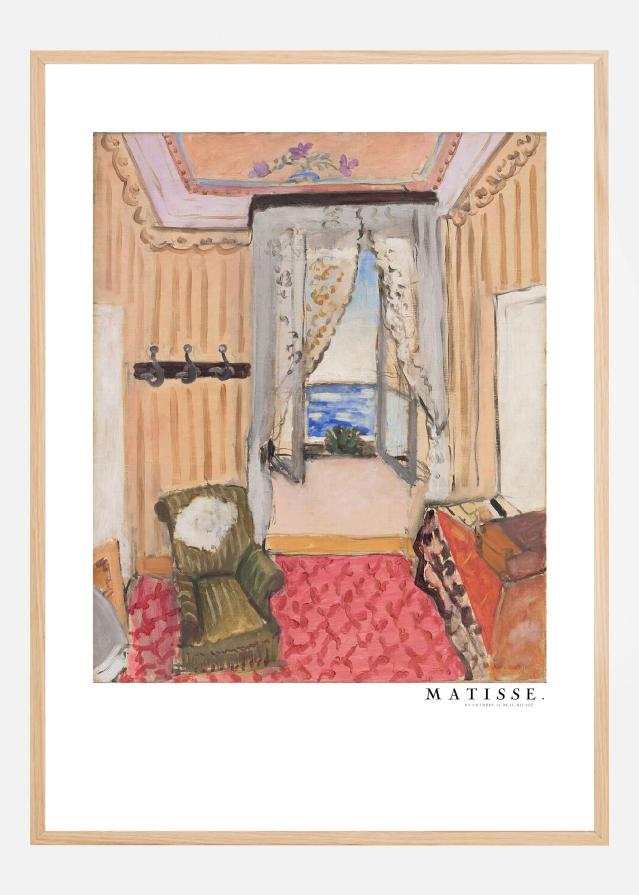 Ma Chambre Au Beau Rivage Boarder - Henri Matisse Poster