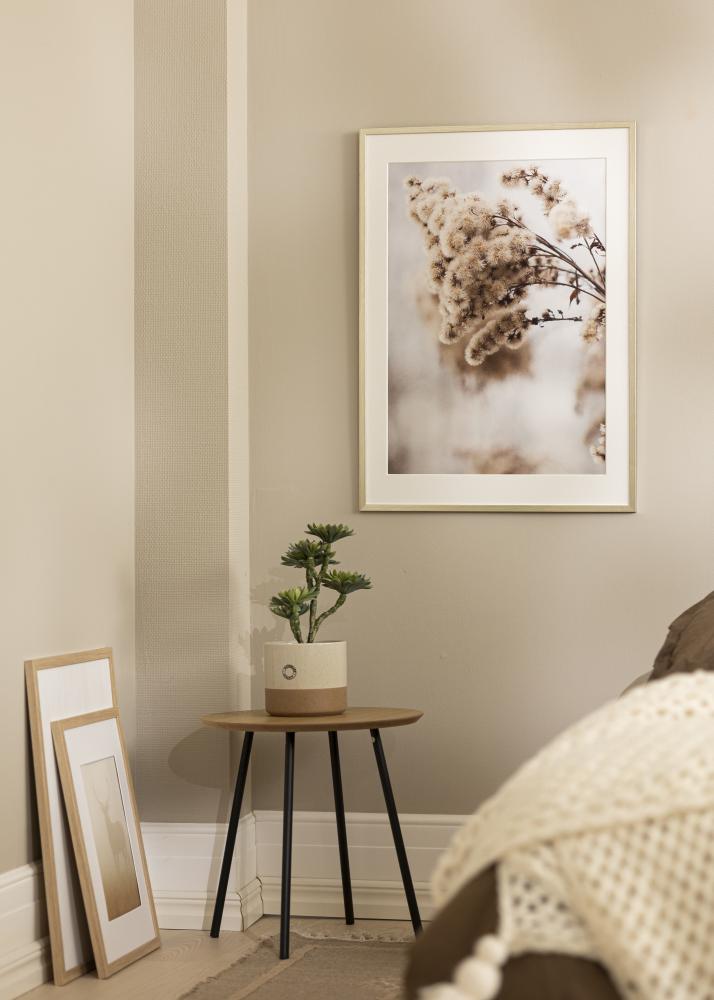 Ram Edsbyn Silver 40x45 cm - Passepartout Vit 11x13 inches